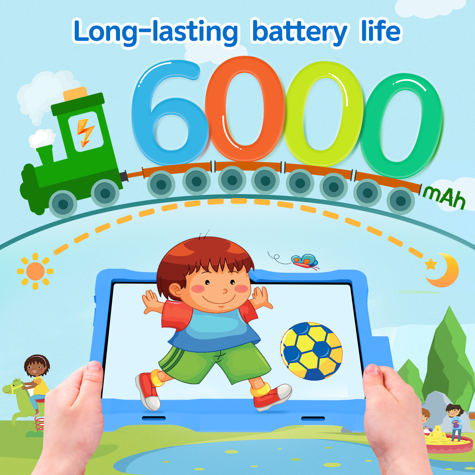 Android 12 Kids Tablet, 10.1