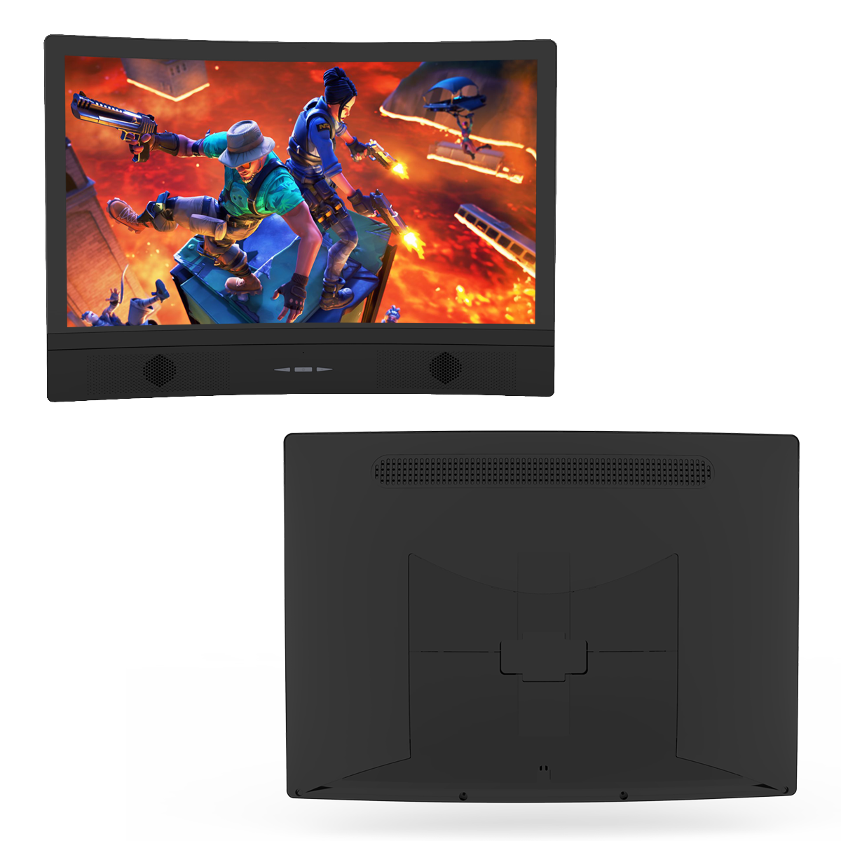 Kinstone 24 inch Curved Touchscreen Private model Fitness Advertising All in one