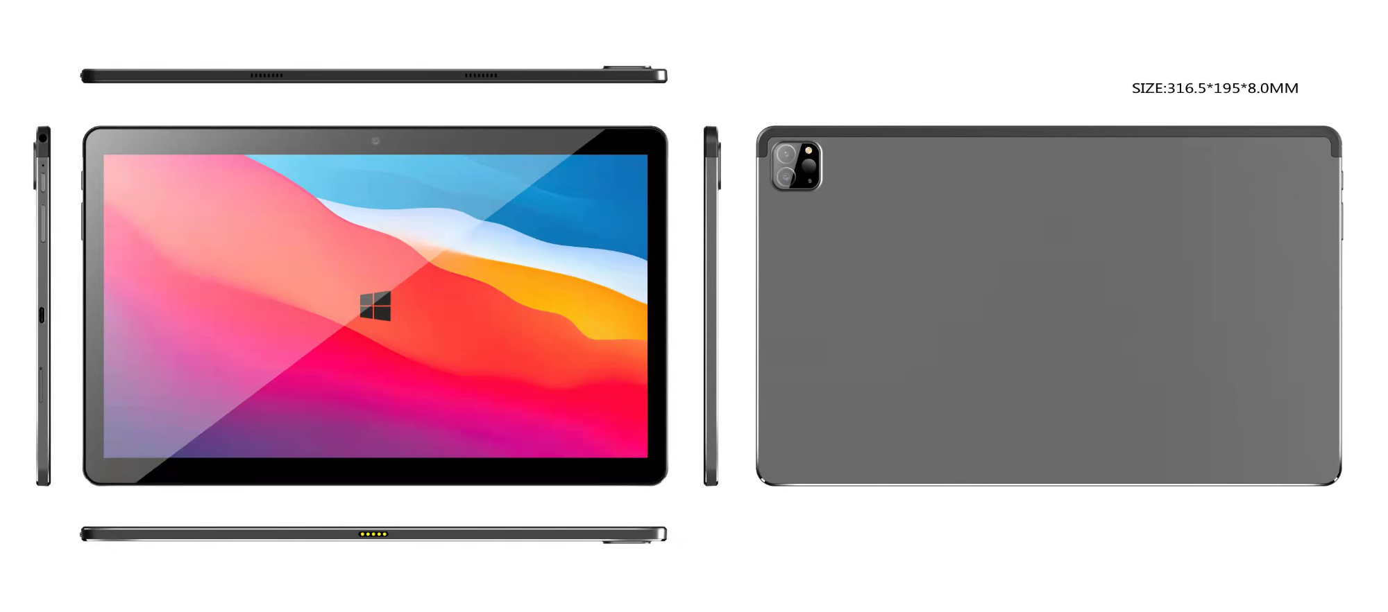 133MA-L 13.3 Inch Android 11/12 Tablet, 4GB RAM 128GB ROM Tablet, SD 1TB, Octa-core, 8000mAh/Face ID/GPS, Dual Camera, FHD 1920x1080, 2.4G/5G WiFi, Tablet PC, Google GMS Certified