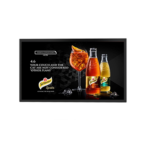 Kinstone UHD 43'' inch Metal shell Wall mounted LCD Player