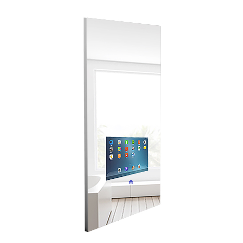 Kinstone OEM 10.1 inch LCD Bathroom Mirror Wall mounted Bathroom Intelligent Smart Mirror