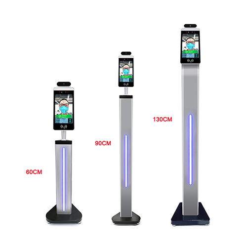 Kinstone 8 Inch Floor Stand Human Body Thermometer Ai Temperature Measurement Face Reader Thermal Imaging Camera Module
