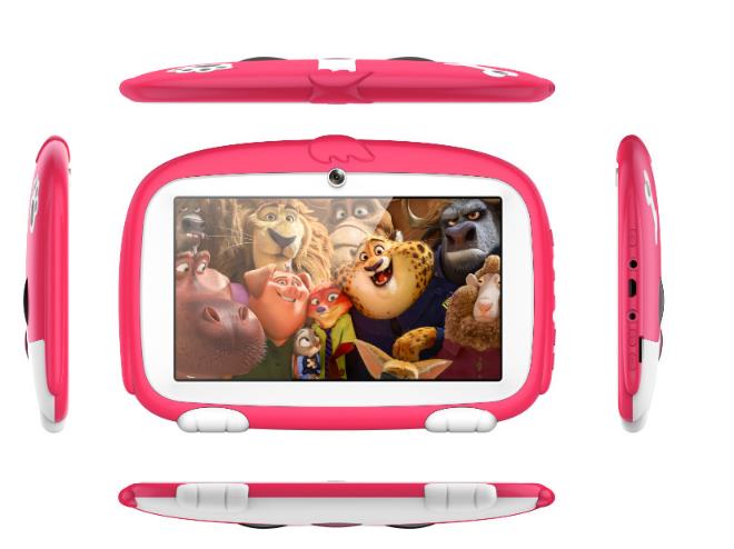 Kinstone 7inch Kids Tablet PC 2800mAh WIFI Quad-core TN/HD LCD 2GB+32GB