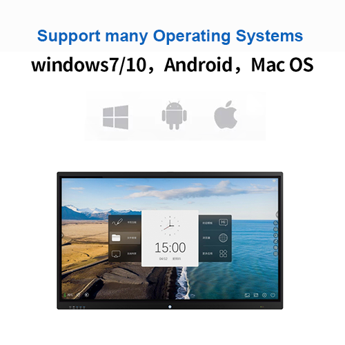 Kinstone 65 inch Touch IFP Education UHD AIO Interactive Portable Whiteboard