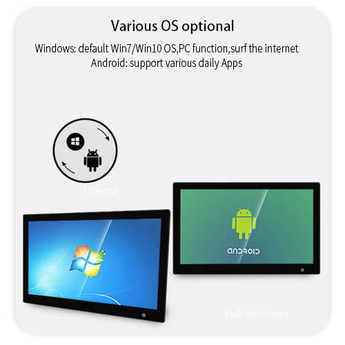 Kinstone 14.1 inch Desktop Digital Signage LCD Advertising Display