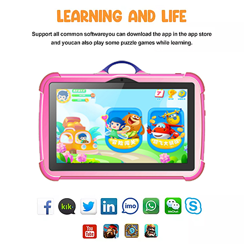 Tablet for Kids,7 inch Kids Tablet Android 12 2GB+32GB Toddler Tablet