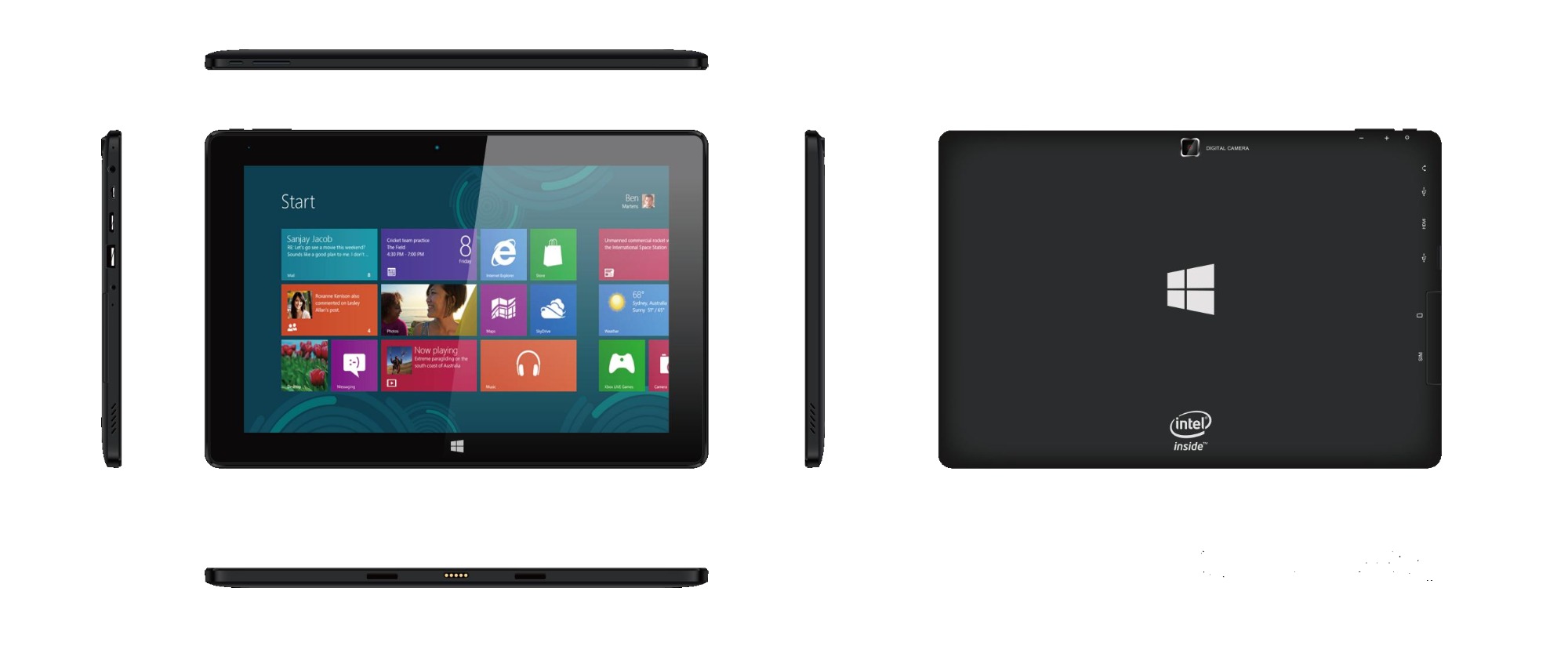 Kinstone SF-101NIA 10.1-inch 4+64G 2-in-1 tablet laptop