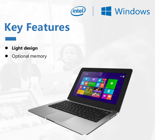 Kinstone NB-116NIB 11.6-inch 4+64G Ultra-thin mini portable laptop
