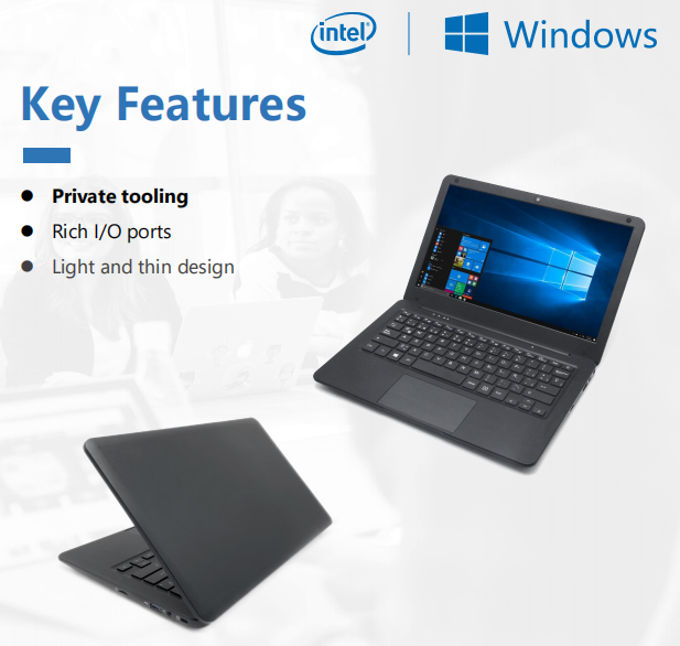 Kinstone NB-116NIA 11.6-inch 4+64G Ultra-thin mini portable laptop