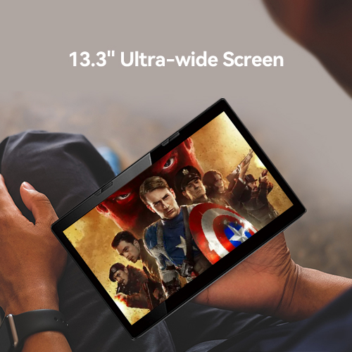 UMD 133TC-L UMD 133TC-L Android 12 Tablet 13.3, 8GB RAM 128GB ROM Tablet, 4G LTE Unlocked, Octa-Core, 8+13MP Camera, 10000mAh, 2560*1600, BT 5.0, 2.4+5G WiFi, GPS