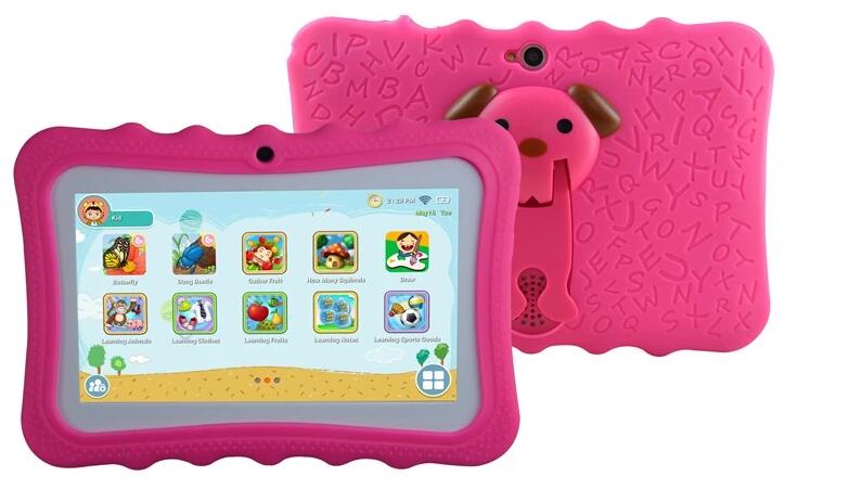 Kids Tablet 7 inch, Android 12 Tablet PC,Iwawa Pre Installed,Parental Control,2GB+32GB,2800mAh,with Kid-Proof Case(Multiple colors)