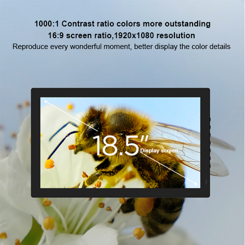 Kinstone 18.5 inch Desktop Digital Signage Kiosk LCD Advertising Display