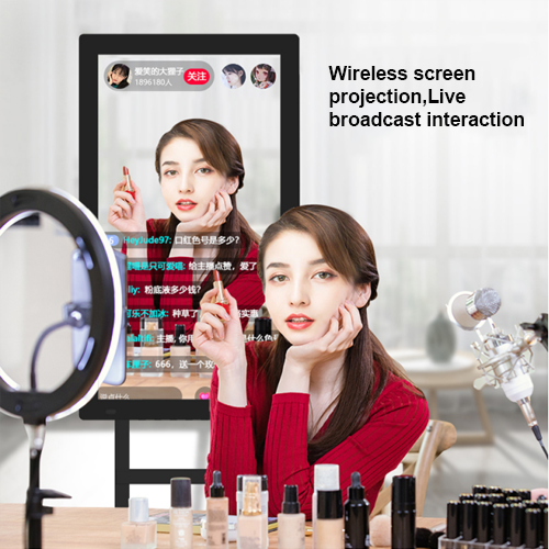 Kinstone 27 inch LCD Screen Professional live Video Broadcast Equipment Streaming Stand Advertising Display Machine