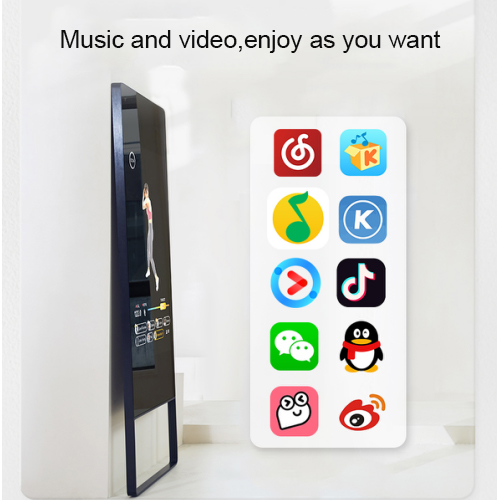 Kinstone Fitness Smart Mirror 32 Inch LCD Standalone type