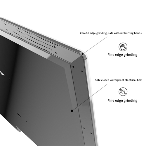 Kinstone Square Shape 600*800MM Living Room Bathroom Smart Mirror