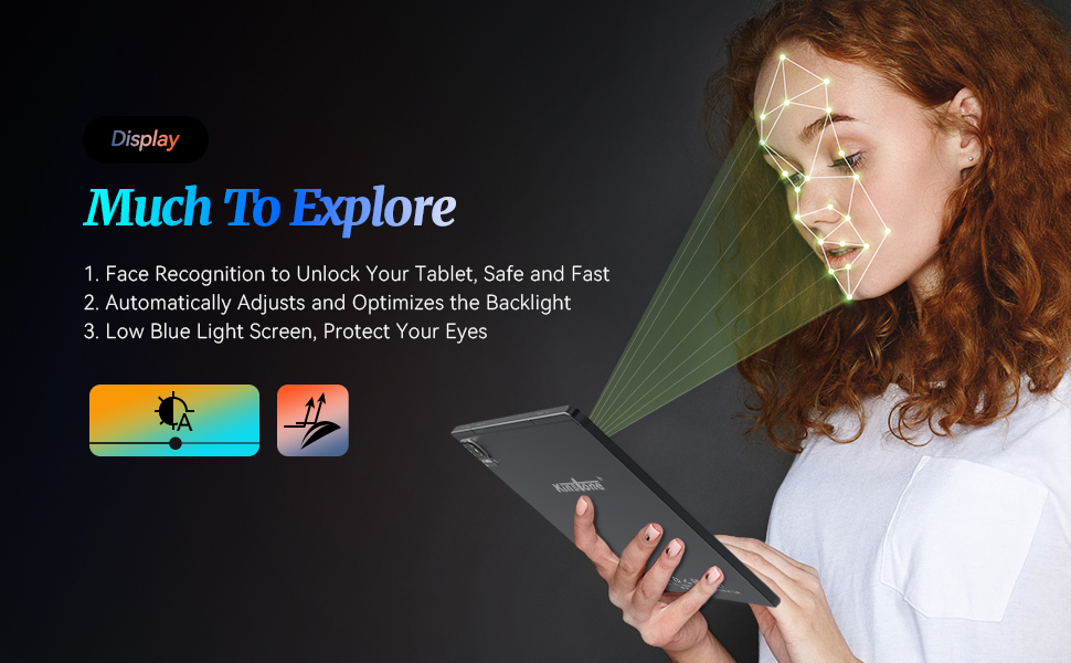 Kinstone-UMD102SA-L 10.1 inch 7600mAh Long-lasting Battery Adroid12 5GWIFI