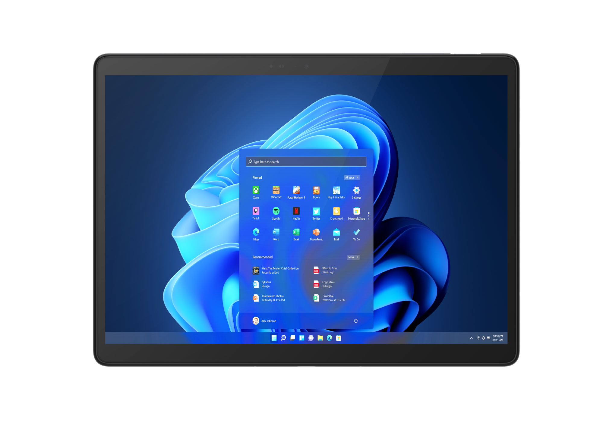 High-performance Intel 2-in-1 tablet with detachable keyboard