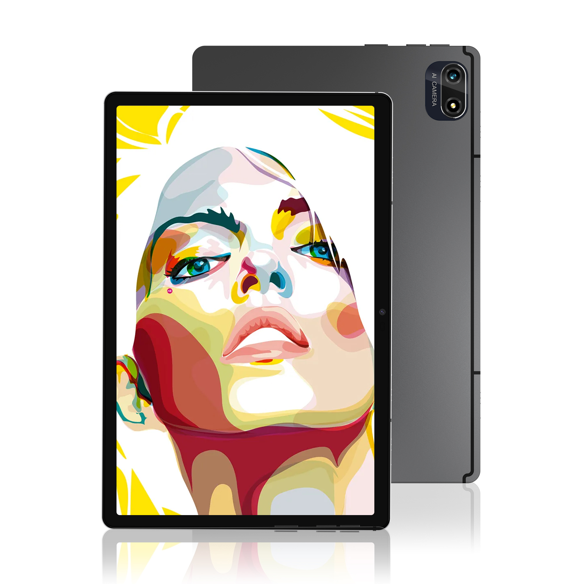 TAB-102MA Kinstone Android 12 Tablet 10.1 Inch, 8GB+128GB/256GB, 8000mAh 4G LTE, Upgraded Octa-core Gaming Tablet 2.0Ghz, 1920 x 1200 FHD IPS, 13MP Camera, 2.4G+5G WiFi, Bluetooth 5.0, GPS,Type-C