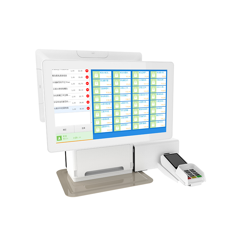 15.6" Kiosk Dual Screen Tabletop Machine