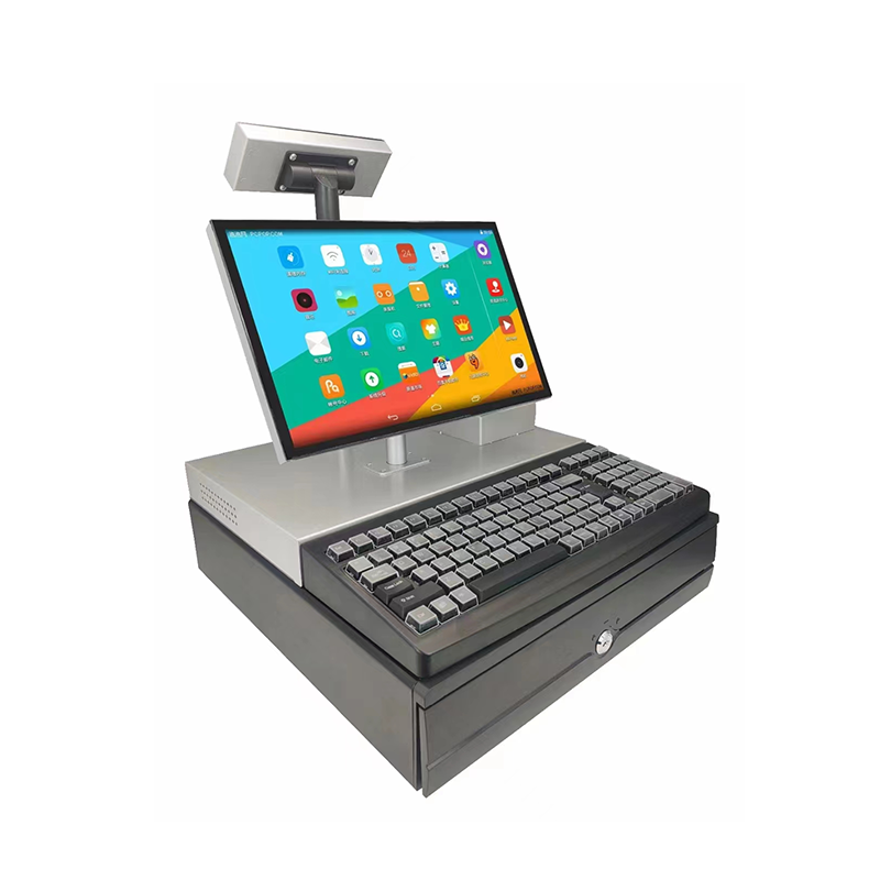 Touch the all-in-one machine to enhance the store's good cashier image