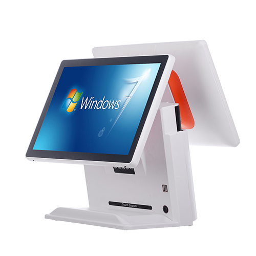 Touch the all-in-one machine to enhance the store's good cashier image