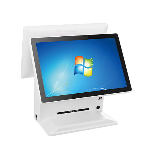 Touch the all-in-one machine to enhance the store's good cashier image