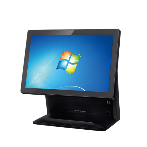 Touch the all-in-one machine to enhance the store's good cashier image