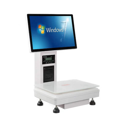 Touch the all-in-one machine to enhance the store's good cashier image