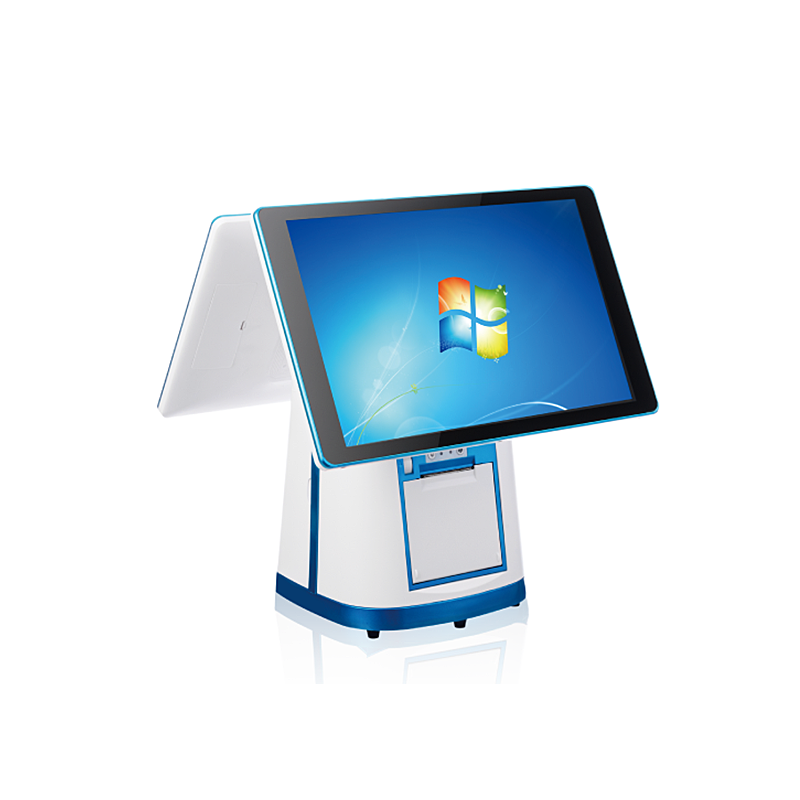 Touch the all-in-one machine to enhance the store's good cashier image