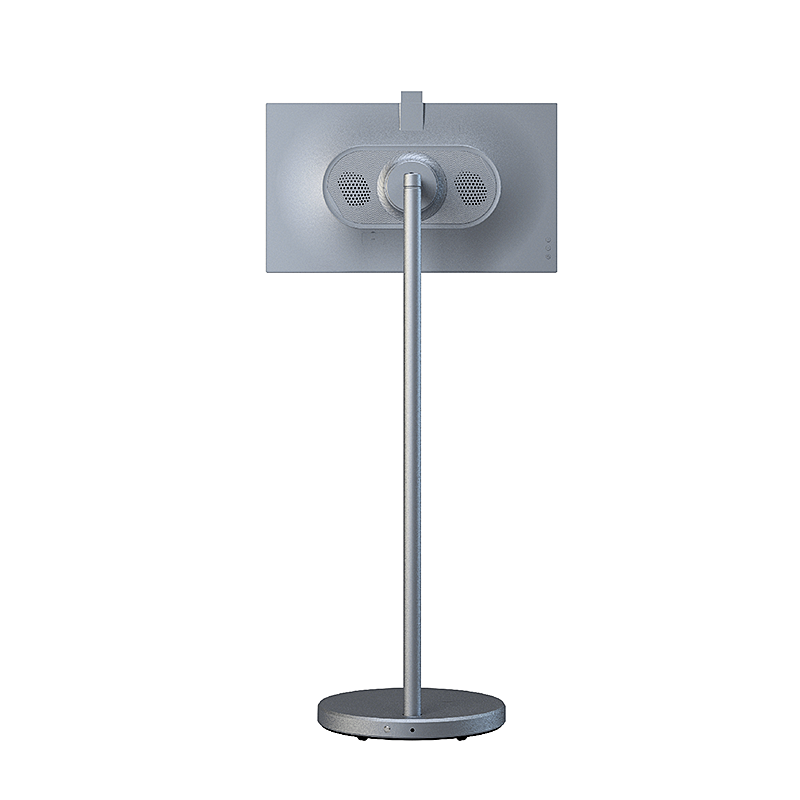 Kinstone 27 inch all-in-one smart TV，All metal case,Universal wheel base