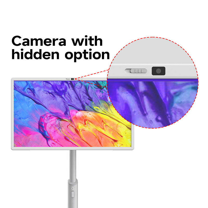 Kinstone 32 inch all-in-one smart TV，Camera with hidden option